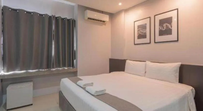 Bed in C2U Hotel Uthai Thani
