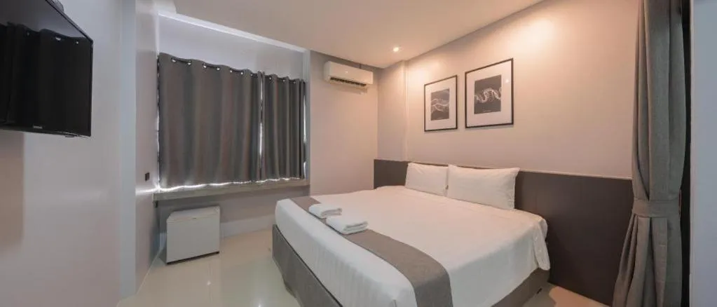 Bed in C2U Hotel Uthai Thani