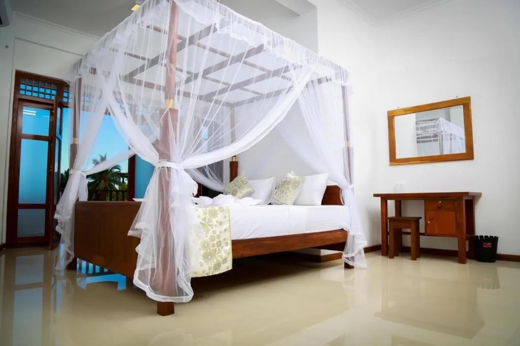 Bed in BV Residence Tangalla