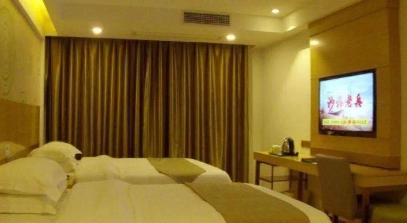 Bed in GreenTree Inn Xianning Tongcheng County Bus Station Business Hotel