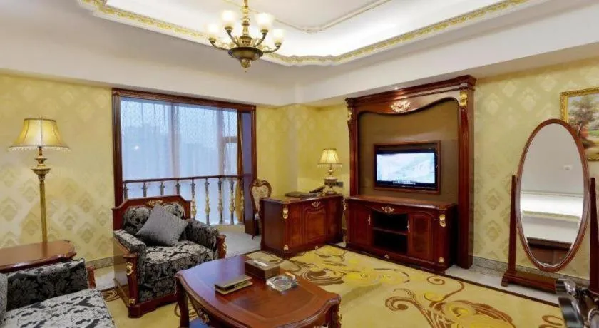 Bed in Wanjiale International Hotel