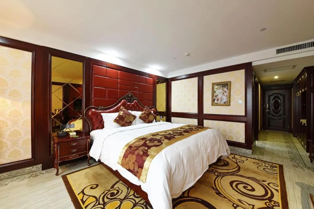 Bed in Wanjiale International Hotel