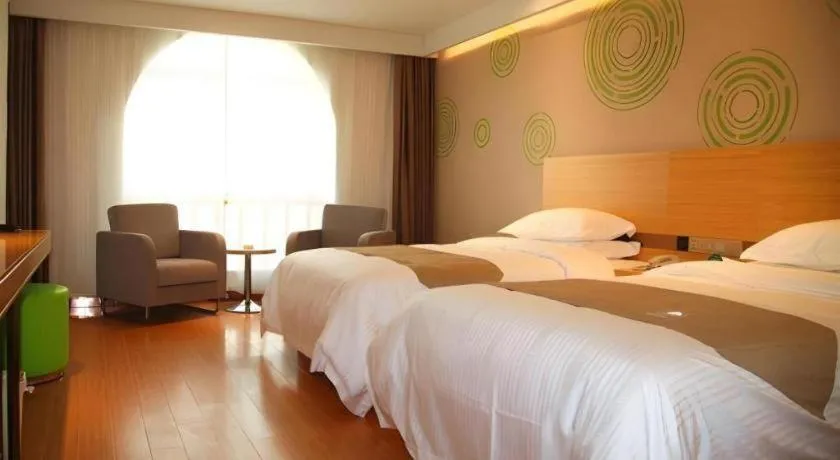 Bed in GreenTree Inn Heze Danxian Shangmaocheng Business Branch