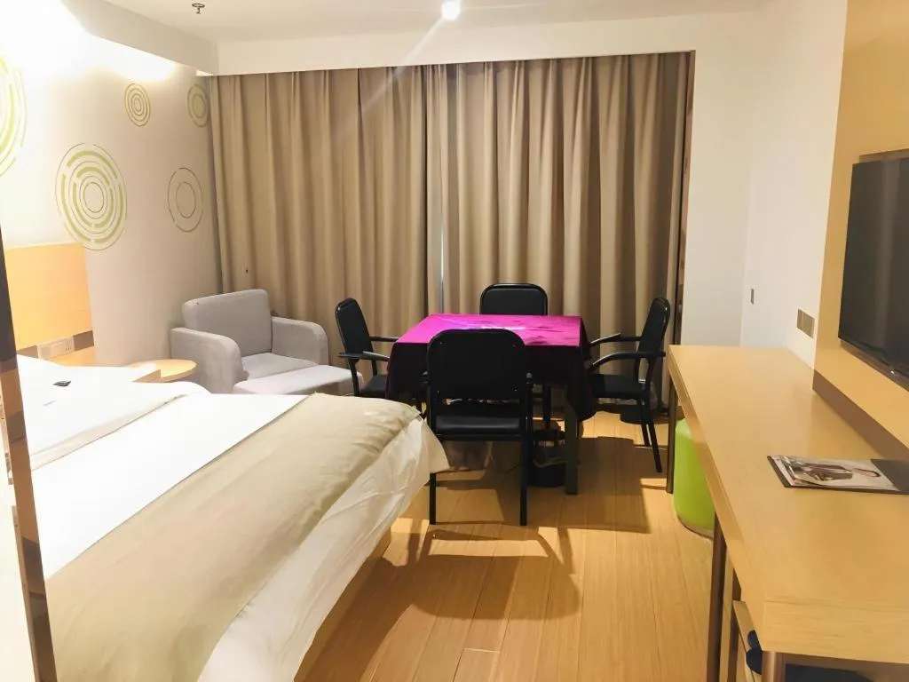Bed in GreenTree Inn Heze Danxian Shangmaocheng Business Branch