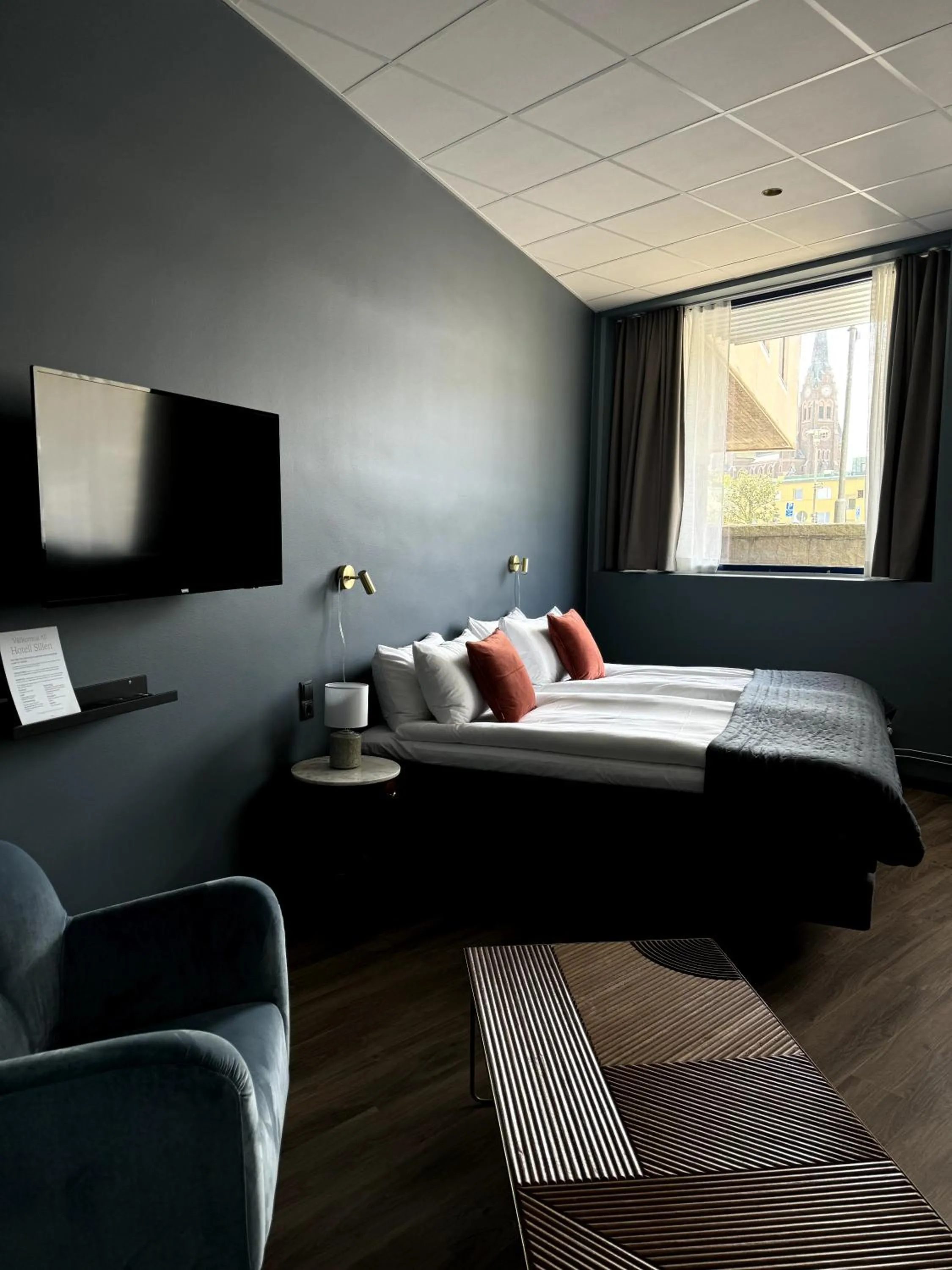 Bed in Hotell Sillen