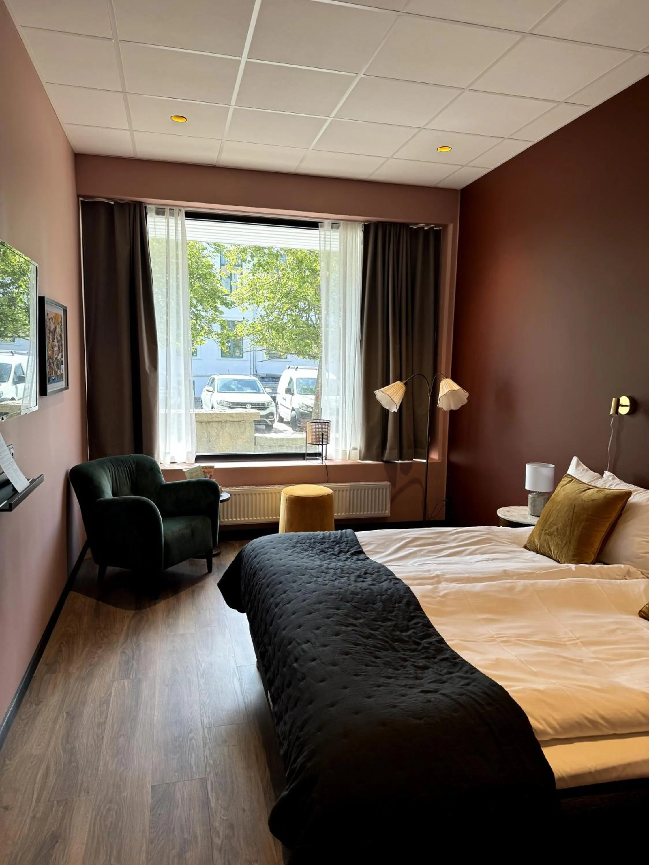 Bed in Hotell Sillen