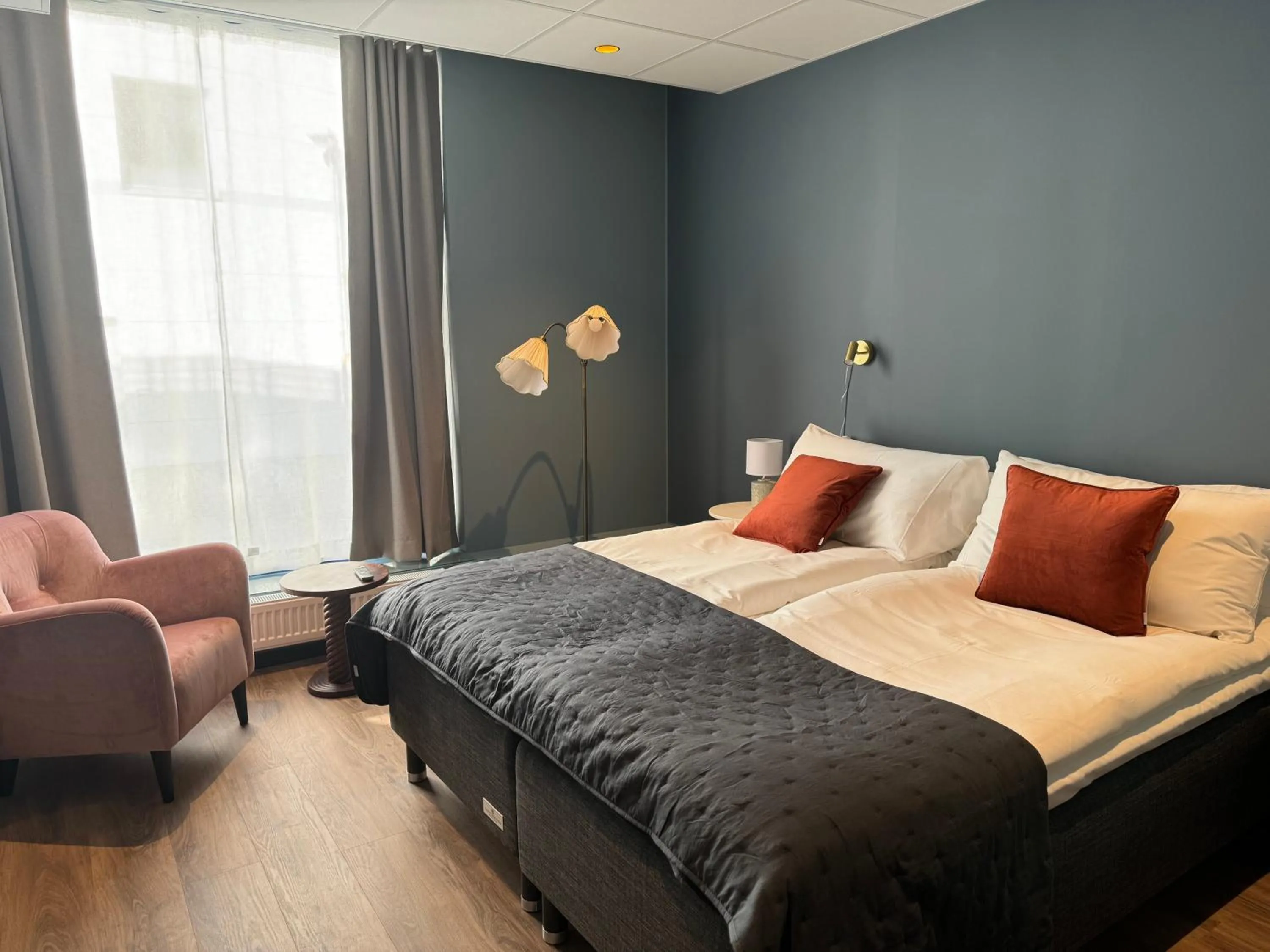 Bed in Hotell Sillen