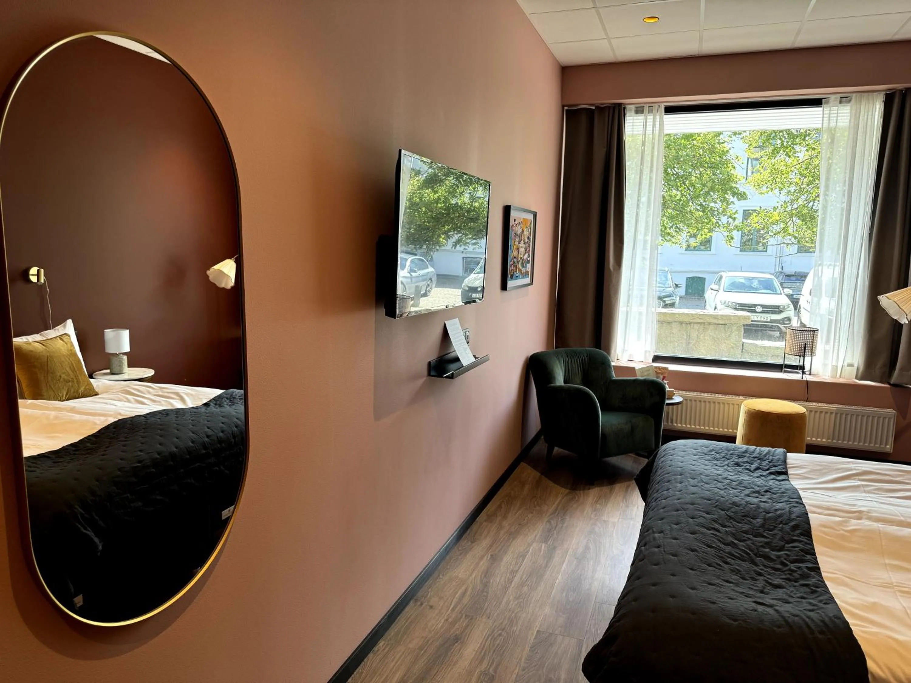Bed in Hotell Sillen