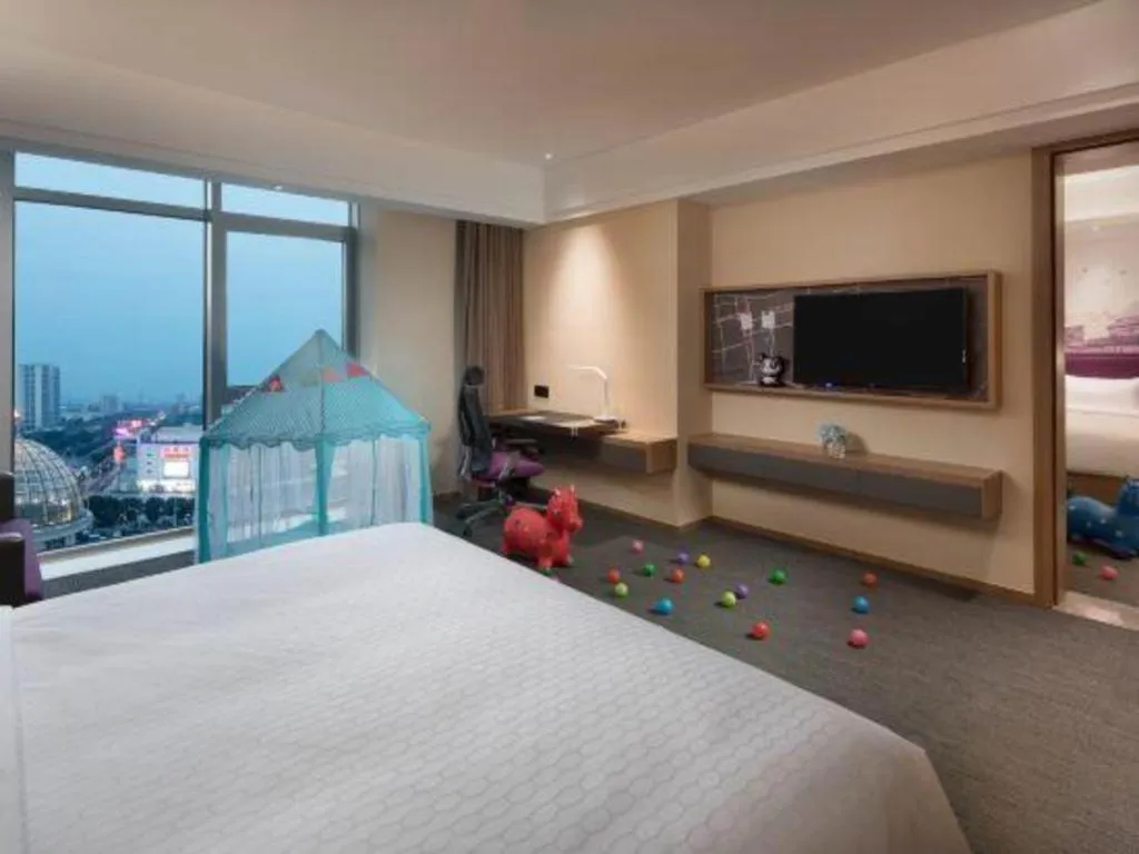 Bed in Hampton by Hilton Suzhou XiangCheng