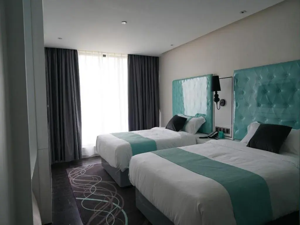 Bed in Xana Lite Zhanjiang Guanhai Corridor Bed in Xana Lite Zhanjiang Guanhai Corridor
