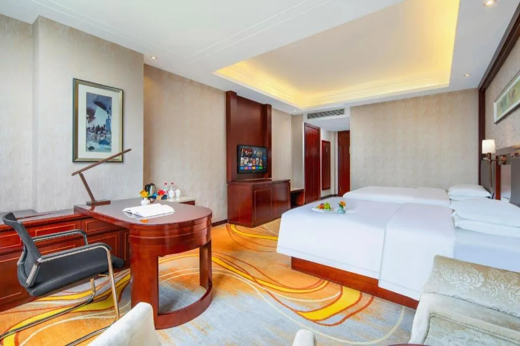 Bed in Taishun Xiangzhou New Century Hotel