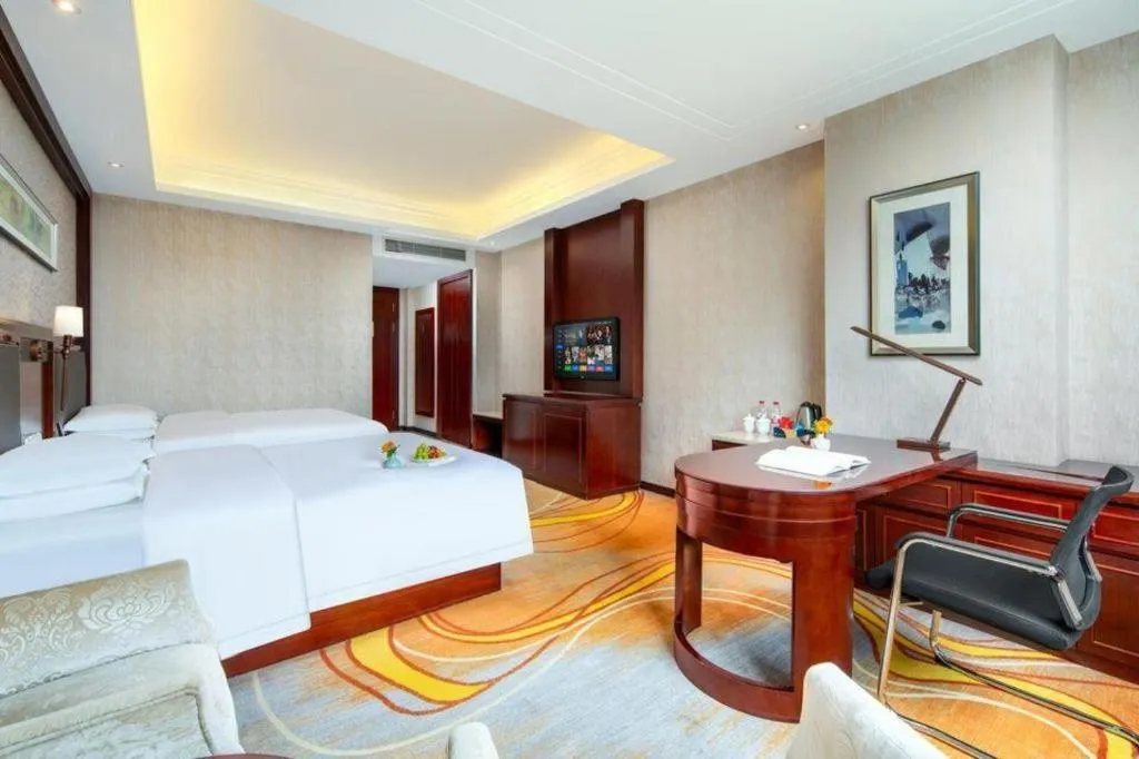 Bed in Taishun Xiangzhou New Century Hotel