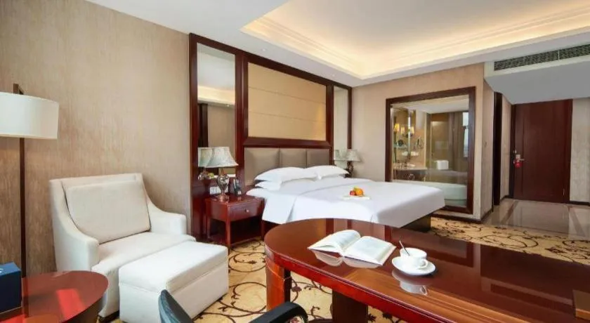 Bed in Taishun Xiangzhou New Century Hotel