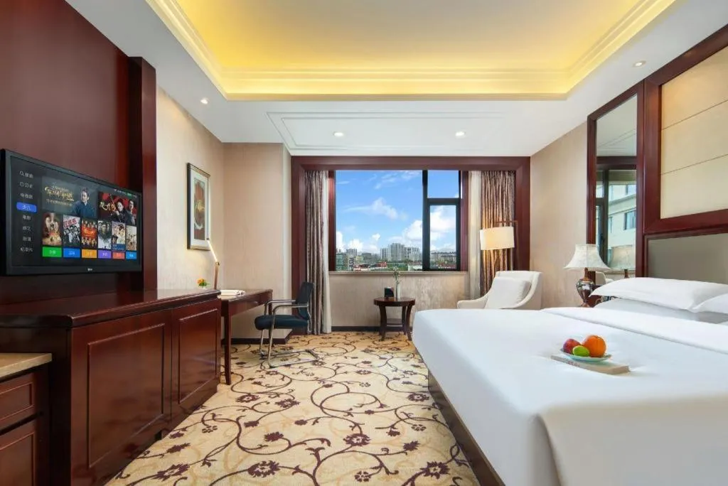 Bed in Taishun Xiangzhou New Century Hotel