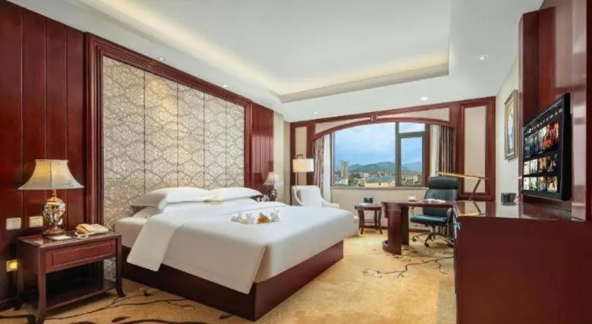 Bed in Taishun Xiangzhou New Century Hotel
