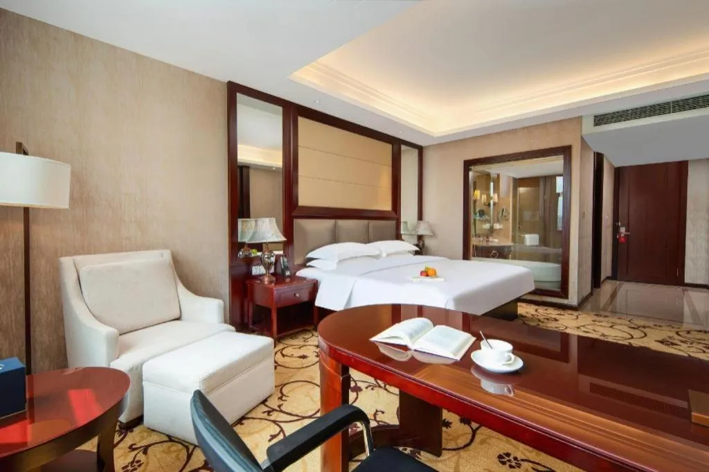 Bed in Taishun Xiangzhou New Century Hotel