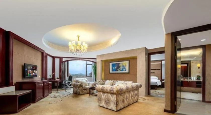 Bed in Taishun Xiangzhou New Century Hotel