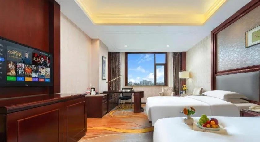 Bed in Taishun Xiangzhou New Century Hotel