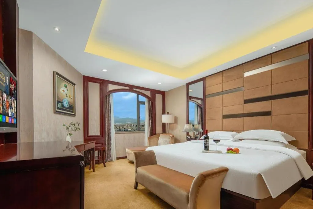 Bed in Taishun Xiangzhou New Century Hotel