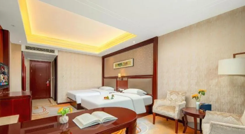 Bed in Taishun Xiangzhou New Century Hotel