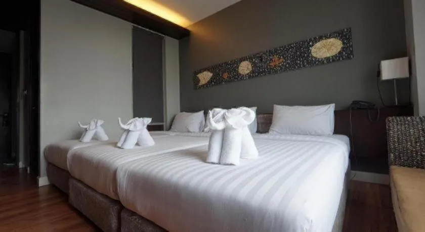 Bed in The Bangkok Venice Suite