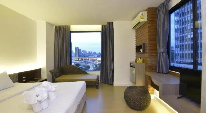 Bed in The Bangkok Venice Suite