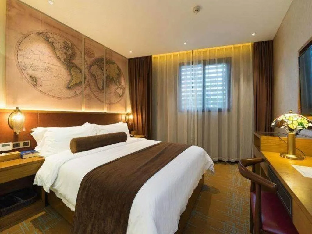 Bed in James Joyce Coffetel Guangzhou Dongxiaonan Metro Station Branch