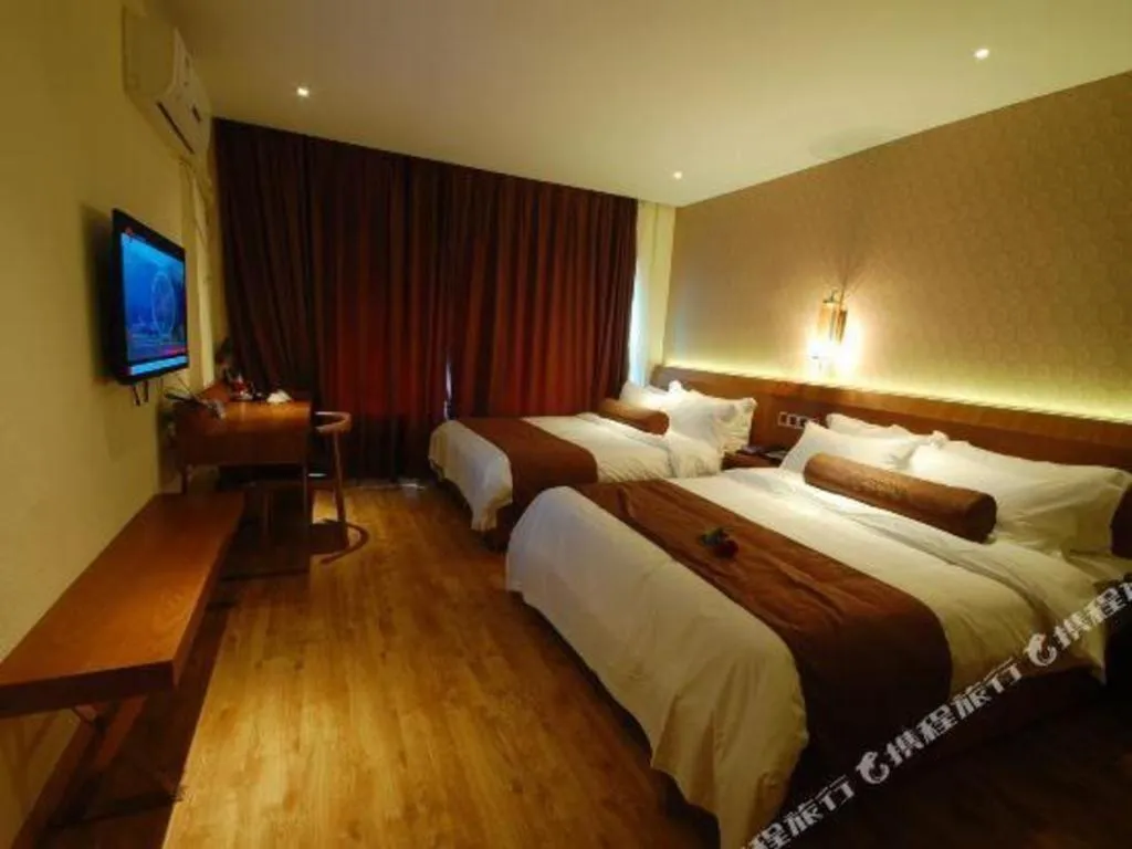 Bed in James Joyce Coffetel Lushan Scenic Spot Guling Street Branch