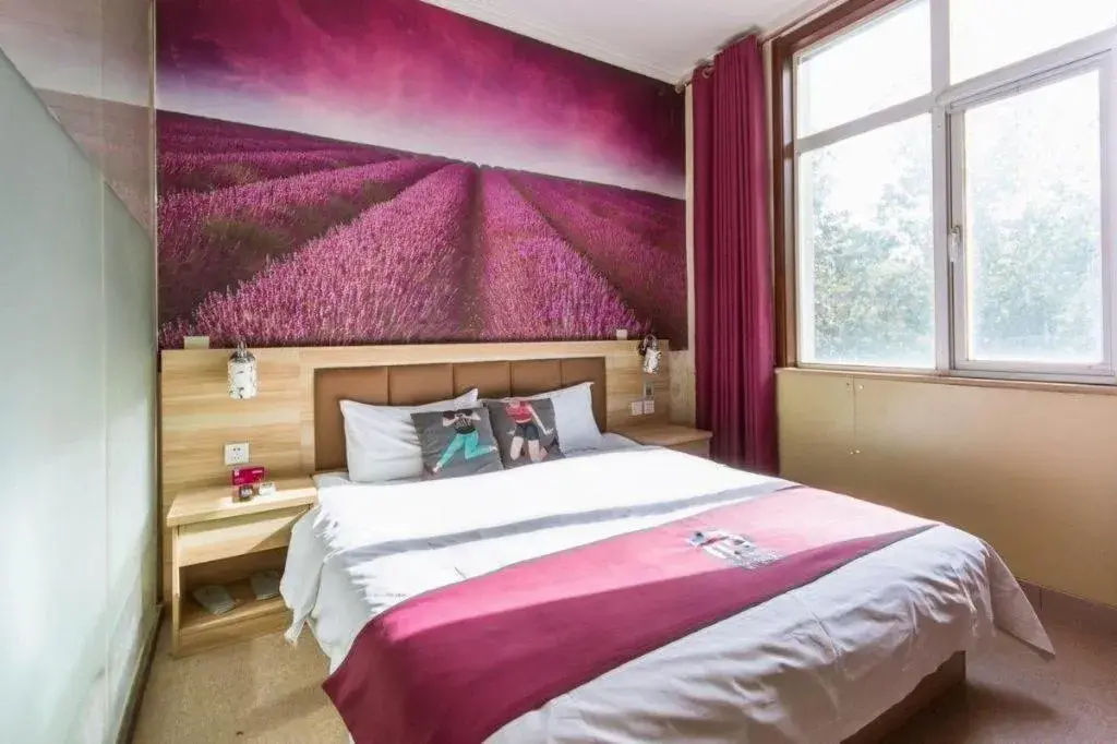 Bed in PAI Hotel Beijing Capital International Airport Linhe Development Zone Bed in PAI Hotel Beijing Capital International Airport Linhe Development Zone