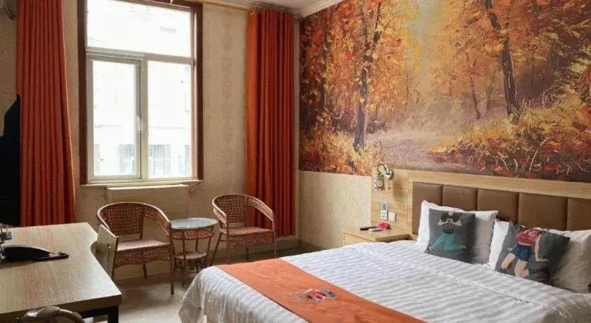 Bed in PAI Hotel Beijing Capital International Airport Linhe Development Zone Bed in PAI Hotel Beijing Capital International Airport Linhe Development Zone