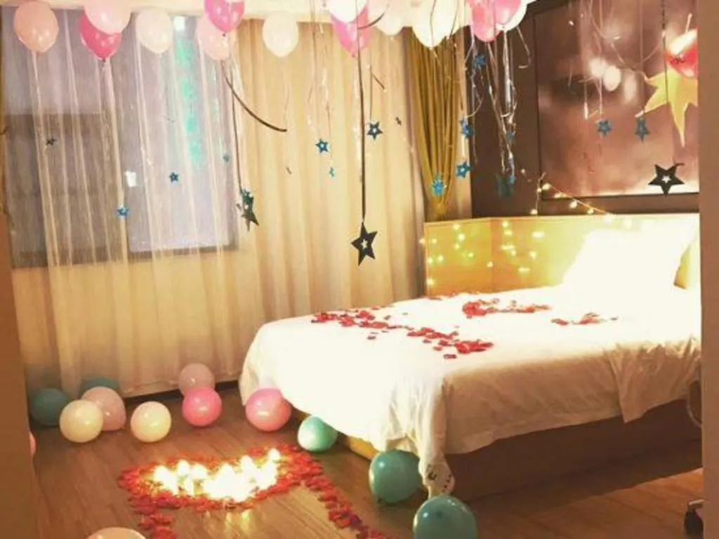 Bed in IU Hotels Guangzhou Panyu Dashi Chimelong Safari Park