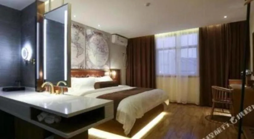 Bed in James Joyce Coffetel Nanchang West Station Nanchang University