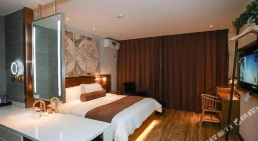 Bed in James Joyce Coffetel Nanchang West Station Nanchang University