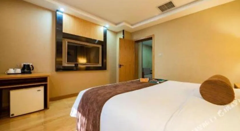 Bed in James Joyce Coffetel Xi'an Laochenggen Hongmiaopo Metro Station