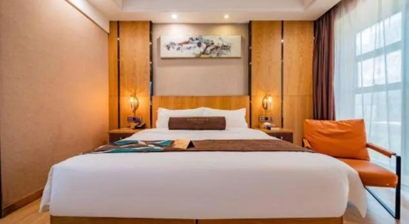 Bed in James Joyce Coffetel Xi'an Laochenggen Hongmiaopo Metro Station