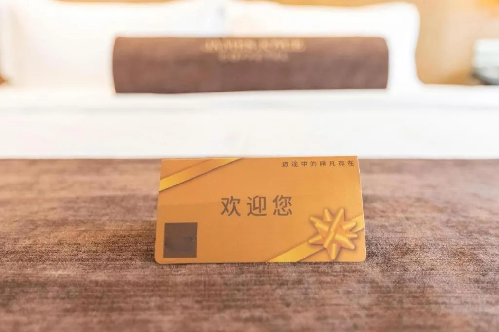 Bed in James Joyce Coffetel Shijiazhuang Century Park Shiji Huamao