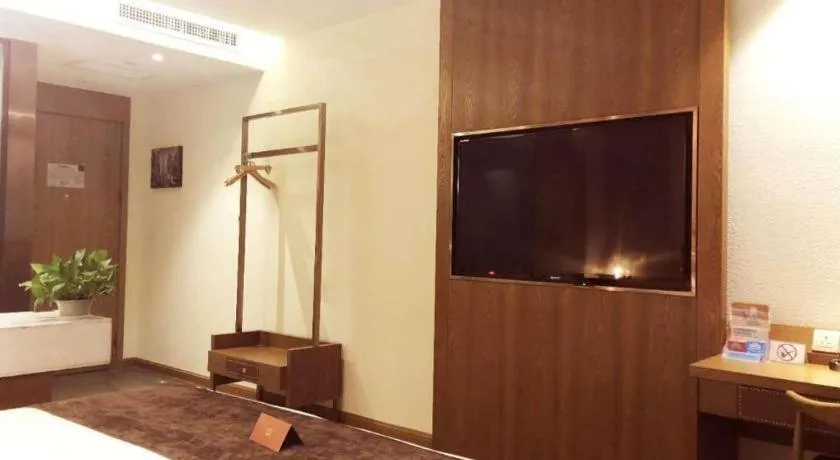 Bed in James Joyce Coffetel Shijiazhuang Century Park Shiji Huamao