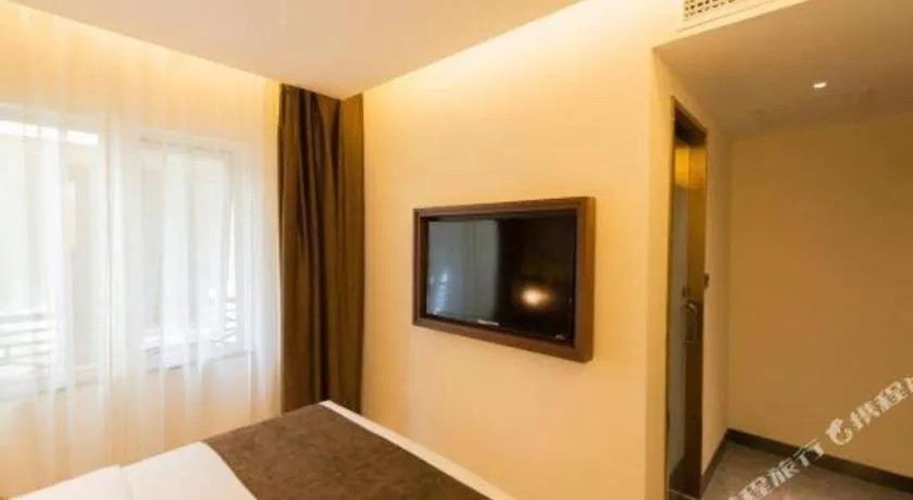 Bed in James Joyce Coffetel Beijing Qianmen Branch