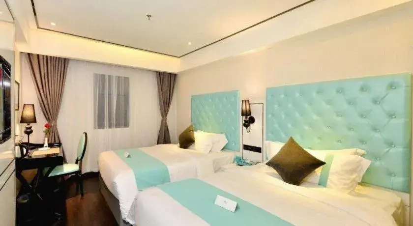 Bed in Xana Hotelle Guangzhou Tiyuxi Road Metro Station Branch Bed in Xana Hotelle Guangzhou Tiyuxi Road Metro Station Branch