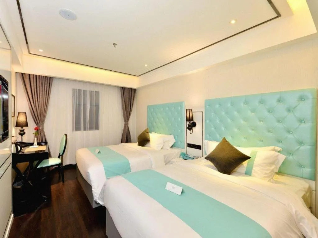 Bed in Xana Hotelle Guangzhou Tiyuxi Road Metro Station Branch