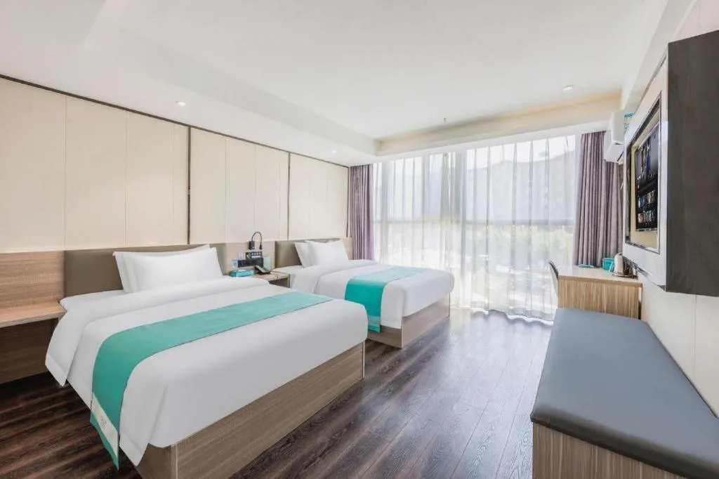 Bed in Xana Lite Beijing Liangxiang University City Branch