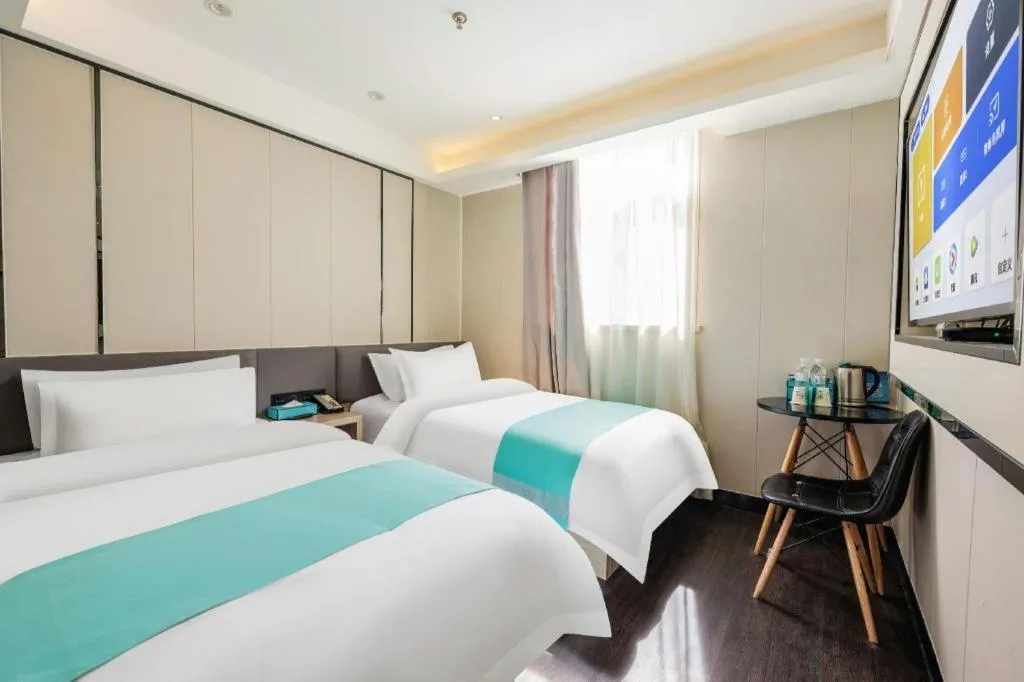 Bed in Xana Lite Beijing Liangxiang University City Branch