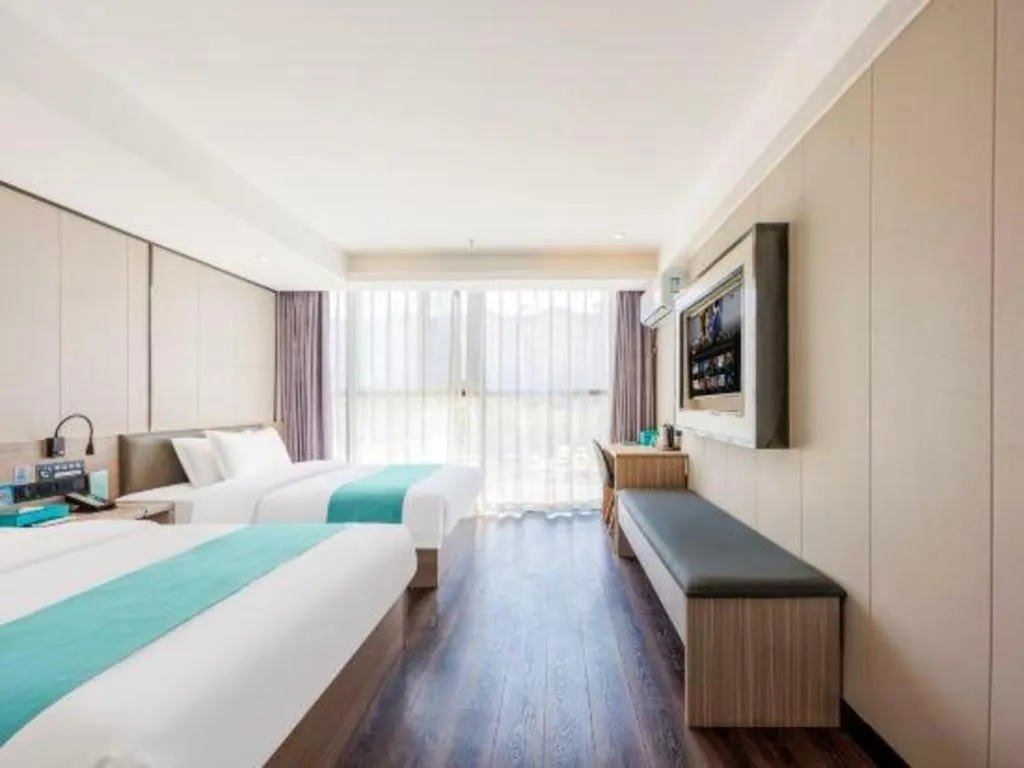 Bed in Xana Lite Beijing Liangxiang University City Branch