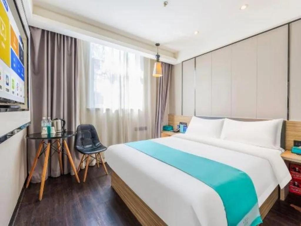 Bed in Xana Lite Beijing Liangxiang University City Branch