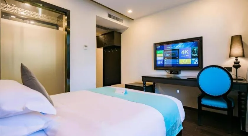 Bed in Xana Hotelle XiAn Railway Station Wulukou Wanda Plaza Branch