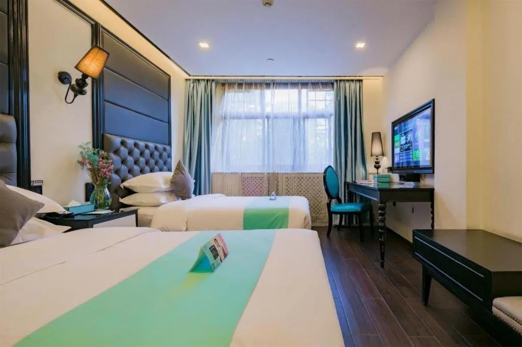 Bed in Xana Hotelle XiAn Railway Station Wulukou Wanda Plaza Branch