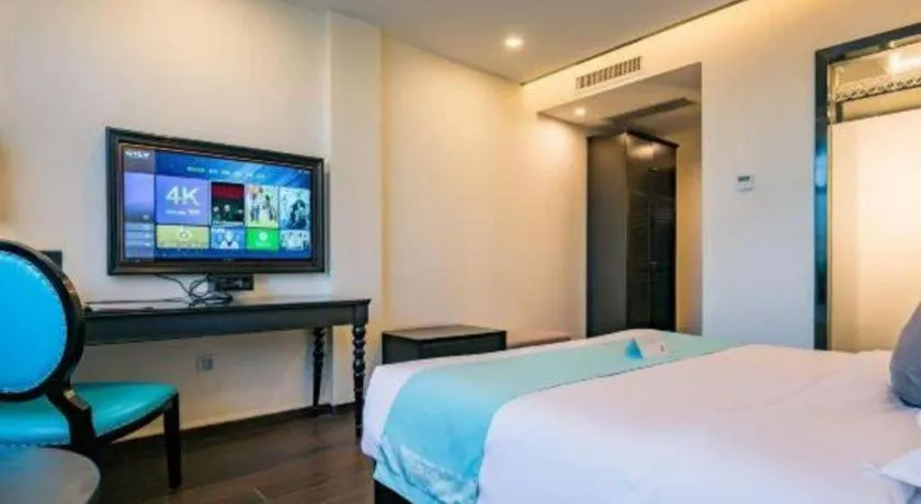 Bed in Xana Hotelle XiAn Railway Station Wulukou Wanda Plaza Branch