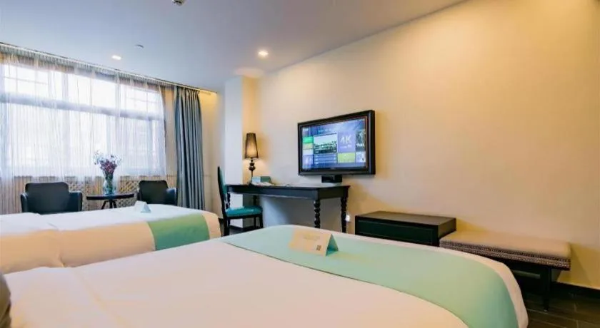 Bed in Xana Hotelle XiAn Railway Station Wulukou Wanda Plaza Branch