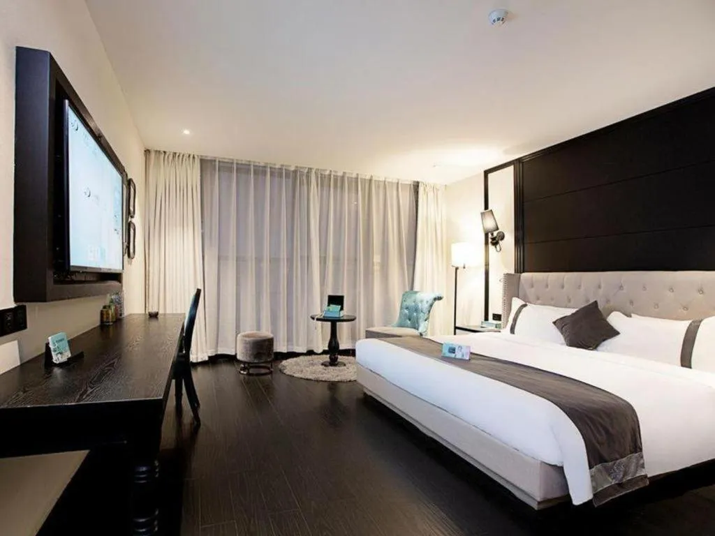 Bed in Xana Hotelle Zhengzhou Guoji Branch