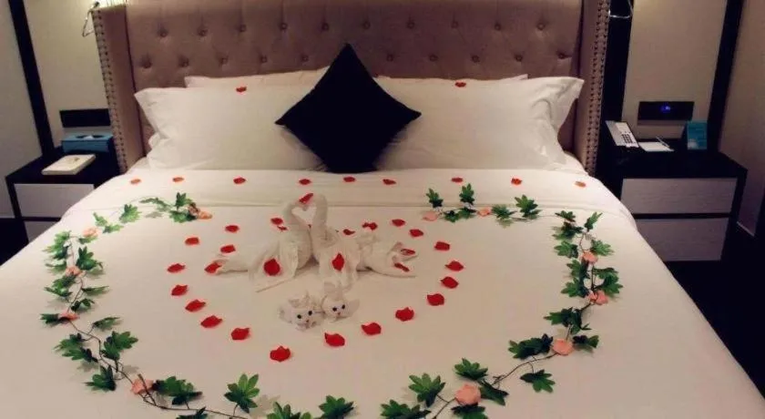 Bed in Xana Hotelle Zhengzhou Guoji Branch